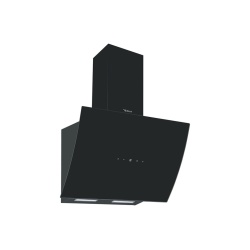 Hota decorativa Tesla DD600AB, 60cm, Sticla neagra1 motor DC 75W, 630m3/h, display LED - Img 2