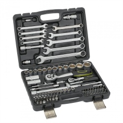 HR TRUSA 82 PIESE 1/4"&1/2" CR-V - Img 2