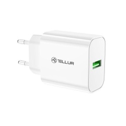 Incarcator priza Tellur USB-A QC3.0 18W - Img 2