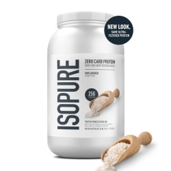 Isopure Zero Carb, Proteina Izolata Din Zer Fara Carbohidrati, Fara Aroma, 1360g - Img 2
