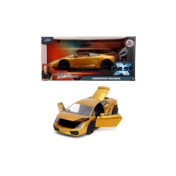 JADA FAST FURIOUS MASINUTA METALICA LAMBORGHINI GALLARDO AURIU SCARA 1 LA 24 - Img 3