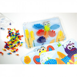 Joc educativ mozaic Miniland, 180 piese - Img 2