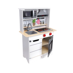 Jucarie din lemn - Set de joaca pentru bucatarie Super Serve - Img 9
