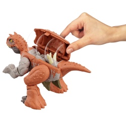 JURASSIC WORLD FIERCE CHANGERS DOUBLE DANGER DINOZAUR TRANSFORMABIL CARNOTAURUS SI STEGOSAURUS - Img 6