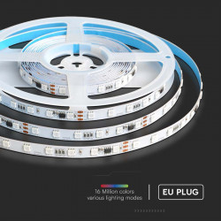 KIT BANDA LED SMD5050 5M 24V RGB IP20 - Img 8