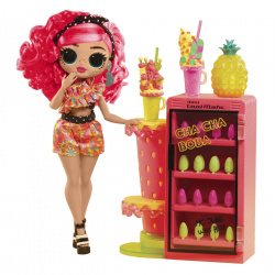 L.O.L. SURPRISE! OMG SWEET NAILS PINKY POPS FRUIT SHOP SET PAPUSA CU ACCESORII - Img 4