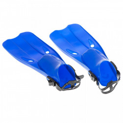 Labe de Inot si Scufundari, marime M (22,5-24,5 cm), culoare Albastra - Img 1