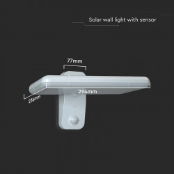 Lampa exteriora solara 15w 4000k - 6000k - alb - Img 3
