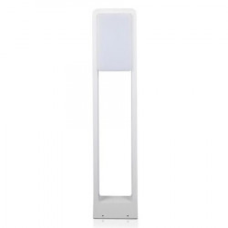 Lampa iluminat gradina 10w ip65 6400k alb rece - alb