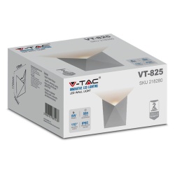 LAMPA LED 5W 3000K ALB CALD IP65 - ALB - Img 6