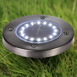 Lampa Solara estetica exterioara de gradina, cu 16 LED-uri, cu suport scurt - Img 9