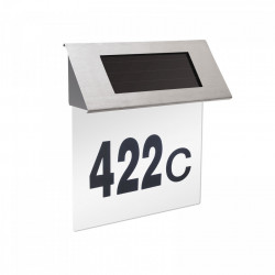 Lampa solara LED numar casa Garden of Eden, 12 lm, AA 1.2V - Img 1