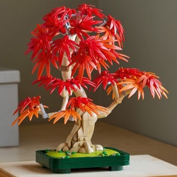 LEGO BOTANICALS BONSAI DE ARTAR JAPONEZ ROSU 10348 - Img 2