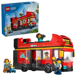 LEGO CITY AUTOBUZ TURISTIC ROSU CU ETAJ 60407 - Img 6