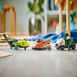 LEGO CITY AVION AUTOSPECIALA DE SERVICE SI AEROGLISOR IN VERSIUNI ADAPTATE 60505 - Img 2