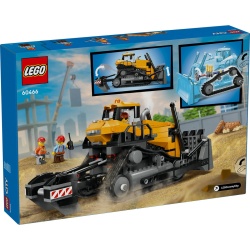 LEGO CITY BULDOZER GALBEN 60466 - Img 7