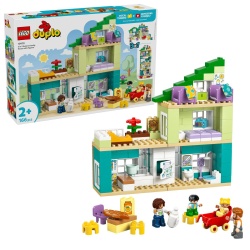 LEGO DUPLO CASA MODERNA DE FAMILIE 3 IN 1 CU FIGURINE 10470 - Img 8