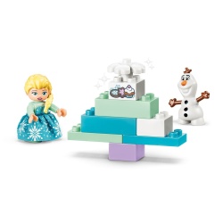 LEGO DUPLO DISNEY FROZEN CUTIE CREATIVA CU ELSA SI OLAF DIN REGATUL DE GHEATA 10462 - Img 7