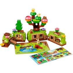 LEGO DUPLO PADUREA DESCOPERIRILOR CU ANIMALE SALBATICE 10480 - Img 3