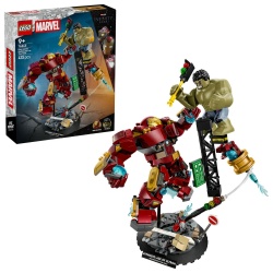 LEGO MARVEL BATALIE MEMORABILA HULKBUSTER VS HULK 76343 - Img 6