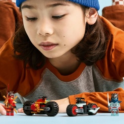 LEGO NINJAGO CURSA DE VITEZA CU MOTOCICLETA LUI KAI 71838 - Img 5