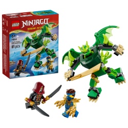 LEGO NINJAGO PACHET DE LUPTA CU ROBOTUL DRAGON AL LUI LLOYD 71862 - Img 2