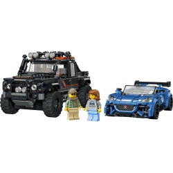 LEGO SPEED CHAMPIONS JAGUAR PROJECT 7 SI LAND ROVER DEFENDER 77264 - Img 3