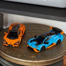 LEGO SPEED CHAMPIONS LAMBORGHINI REVUELTO SI HURACAN STO 77238 - Img 7