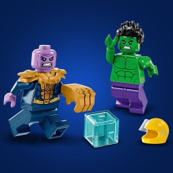 LEGO SUPER HEROES HULK IN VEHICUL DE TEREN CONTRA LUI THANOS 76312 - Img 6