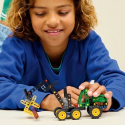 LEGO TECHNIC UTILAJ DE TAIAT SI STIVUIT COPACI JOHN DEERE 1470H 42218 - Img 3