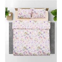 Lenjerie dubla 100% bumbac,4 piese, Alma