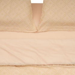 LENJERIE PAT KS CU BRODERIE TUFFATA CREM - Img 1