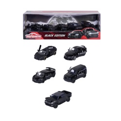 MAJORETTE SET 5 MASINUTE BLACK EDITION 2.0 GIFTPACK - Img 4