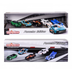 Majorette set 5 masinute metalice porsche 7.5cm - Img 4