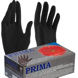 MANUSI EXAMIN NITRIL NEPUDRATE XS (NEGRU)100BUC/CUT