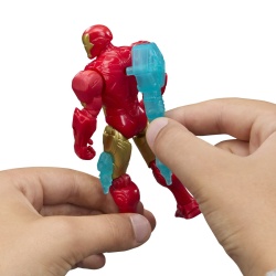 MARVEL AVENGERS ACTION VERS SET FIGURINA IRON MAN SI ACCESORII 11.4CM - Img 8