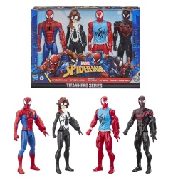 MARVEL SPIDER MAN TITAN HERO SERIES SET 4 FIGURINE - Img 3