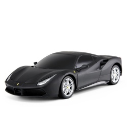MASINA CU TELECOMANDA FERRARI 488 GTB NEGRU SCARA 1 LA 24 - Img 3