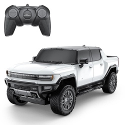 MASINA CU TELECOMANDA HUMMER EV ALB CU SCARA 1 LA 24 - Img 3