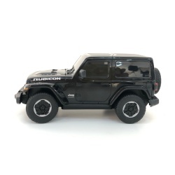 MASINA CU TELECOMANDA JEEP WRANGLER JL NEGRU SCARA 1 LA 24 - Img 8