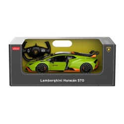 MASINA CU TELECOMANDA LAMBORGHINI HURACAN STO VERDE SCARA 1 LA 14 - Img 1