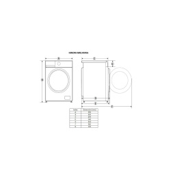 MASINA CU USCATOR HEINNER HWDM-M814IVKA - Img 2