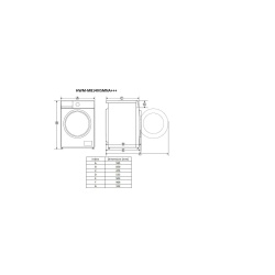 MASINA DE SPALAT SLIM HWM-M814IVSMNA+++ - Img 2