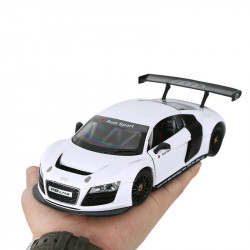 Masinuta metalica audi r8 alb scara 1 la 24 - Img 4