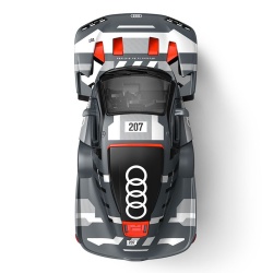 MASINUTA METALICA AUDI RS Q E TRON SCARA 1 LA 32 - Img 6
