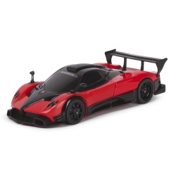 MASINUTA METALICA CONVERTIBILA PAGANI ZONDA R ROSU CU SCARA 1 LA 32 - Img 2