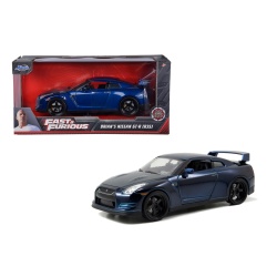 MASINUTA METALICA FAST AND FURIOUS 2009 NISSAN GT-R SCARA 1 LA 24 - Img 1