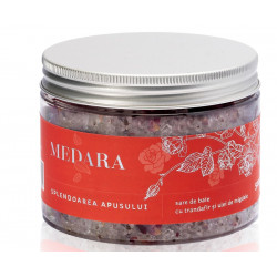 Medara sare baie trandafir si ulei migdale 500gr