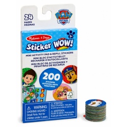 MELISSA AND DOUG STICKER WOW PATRULA CATELUSILOR MINI SET DE ACTIVITATI SI AUTOCOLANTE