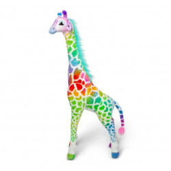 Melissa&Doug - Girafa gigant din plus Rainbow - Img 2